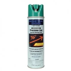 Rust-Oleum M1800 Water Based Precision Line Marking Paint APWA Safety Green 1834838