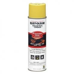 Rust-Oleum M1600 System Solvent Based Precision Line Marking Paint Hi-Viz Yellow 203025
