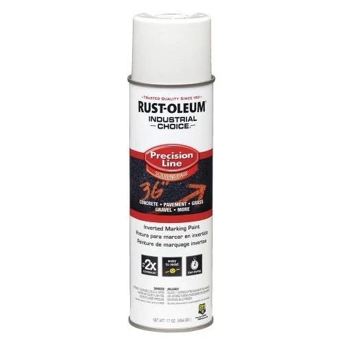 Rust-Oleum M1600 System Solvent Based Precision Line Marking Paint Utility White 203030 1 Rust-Oleum M1600 System Solvent Based Precision Line Marking Paint Utility White 203030