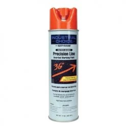 Rust-Oleum M1800 Water Based Precision Line Marking Paint APWA Safety Orange 203035
