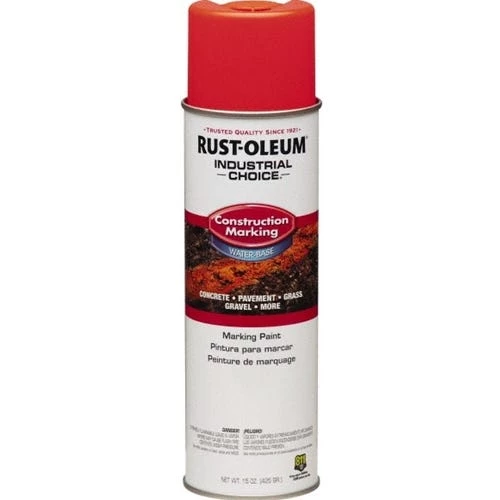Rust-Oleum M1400 Construction Marking Paint Fluorescent Red/Orange 264699 1 Rust-Oleum M1400 Construction Marking Paint Fluorescent Red/Orange 264699
