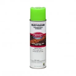 Rust-Oleum M1400 Construction Marking Fluorescent Green GLOSS 17 OZ. SPRAY 264700