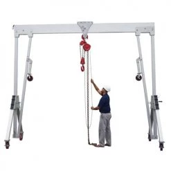 Sumner GH 5 Ton 15' Beam Gantry Lift (8 Casters) Aluminum 785805