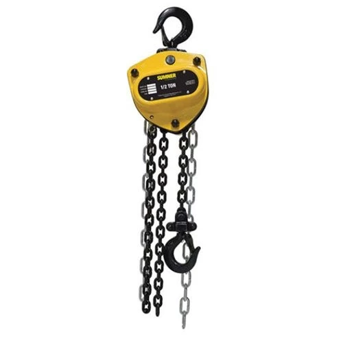 Sumner 1/2 Ton Premium Chain Hoist w/ 10' Chain Fall 787404 1 Sumner 1/2 Ton Premium Chain Hoist w/ 10' Chain Fall 787404